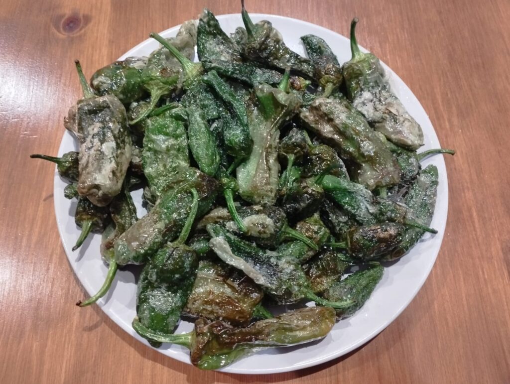 Pimientos de Padrón - Mesón Camiño Francés